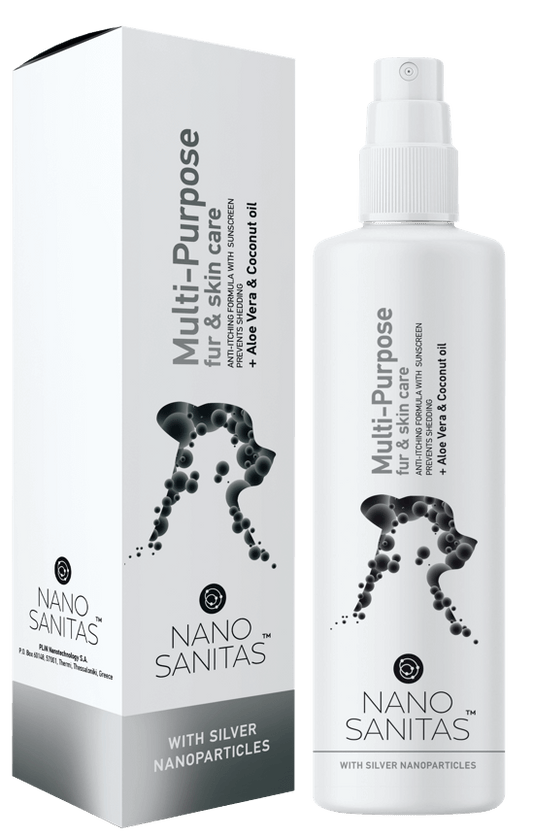 Nano Sanitas Multipurpose Fur And Skin Spray - 250 ml-1826049072004468736