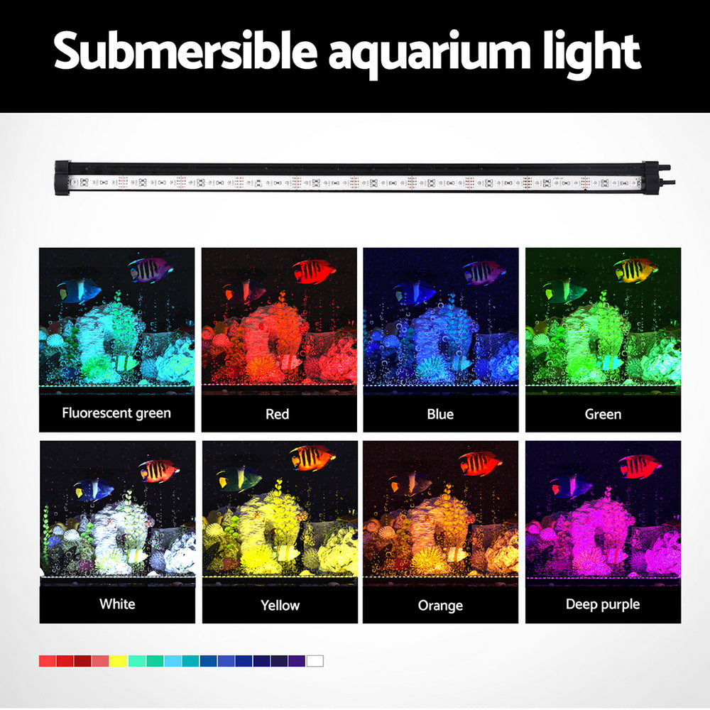 i.Pet - Aquarium Light Submersible 52CM Air Bubble LED Light