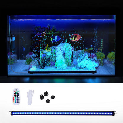 i.Pet - 67CM Submersible Aquarium Bubble LED Light