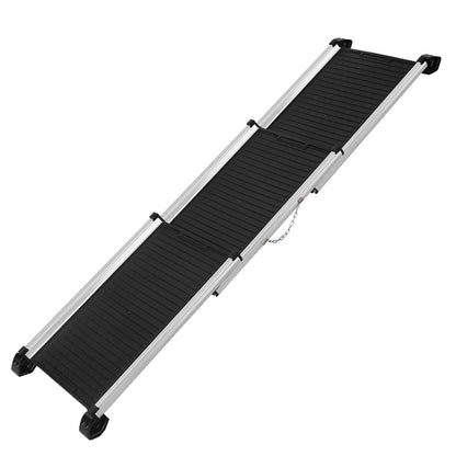 i.Pet - Adjustable Dog Ramp Pet Stairs for Car, SUV, Bed - Foldable and Portable