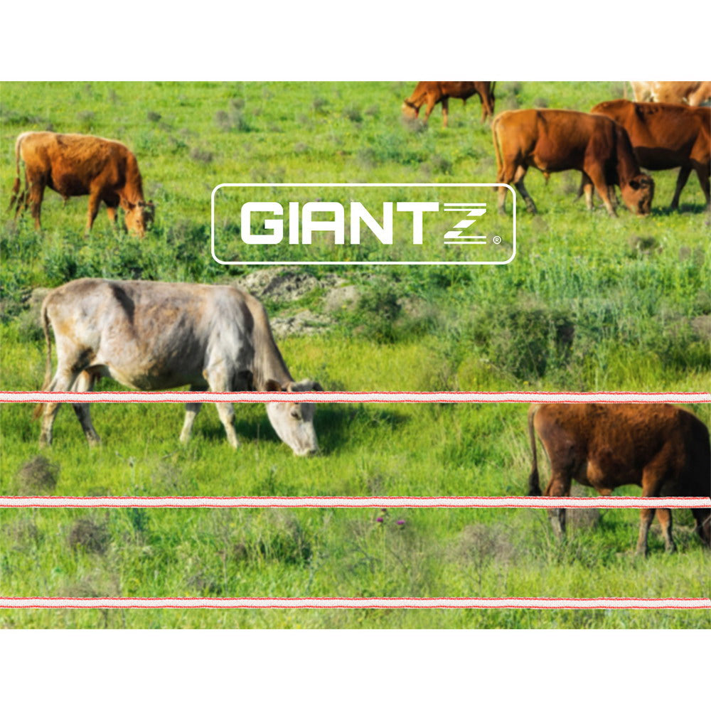 Giantz - Electric Fence Poly Tape 1200M