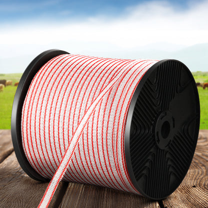 Giantz - Electric Fence Poly Tape 400M Insulator