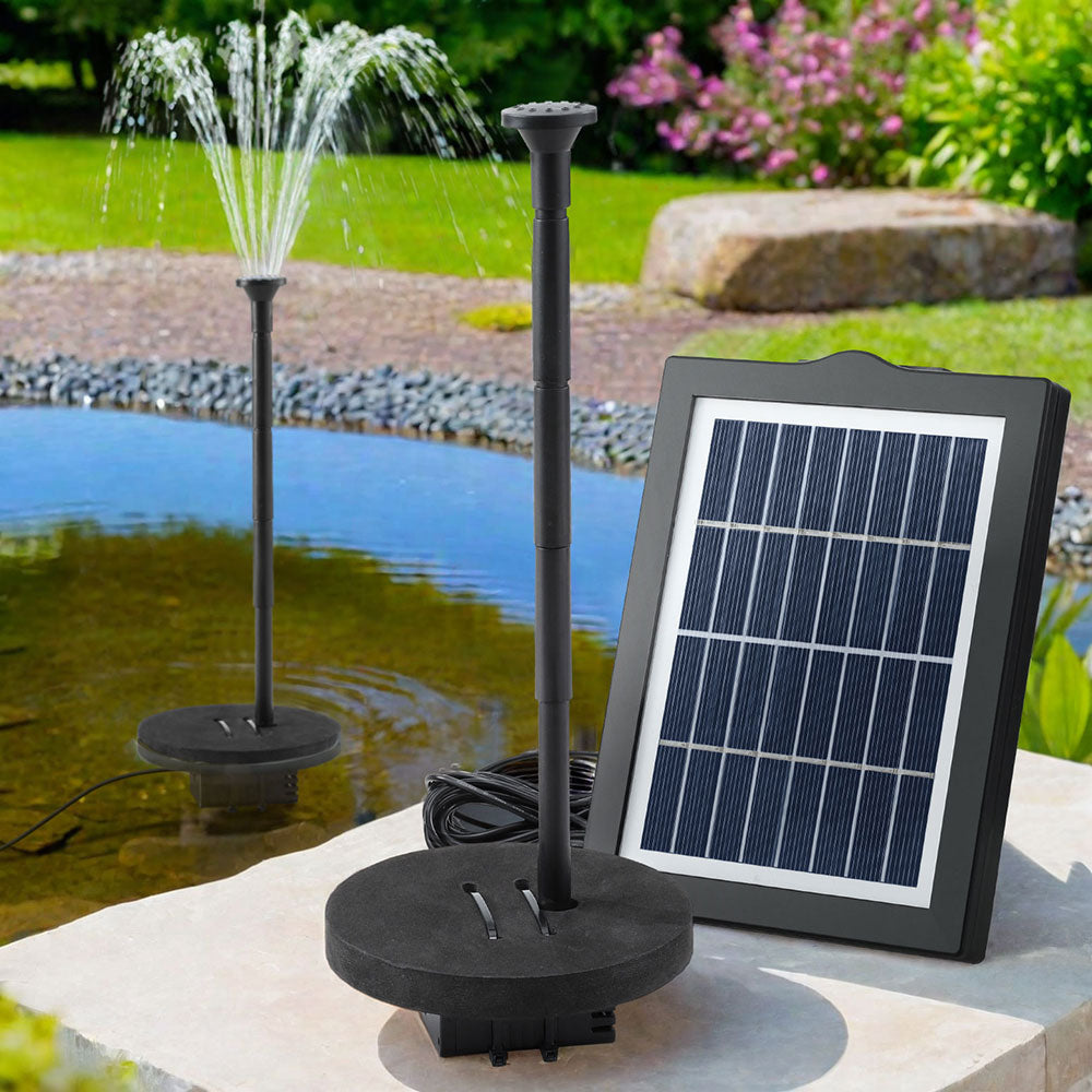 Gardeon - Solar Pond Pump Water Fountain Submersible Floating Bird Bath 190L/H