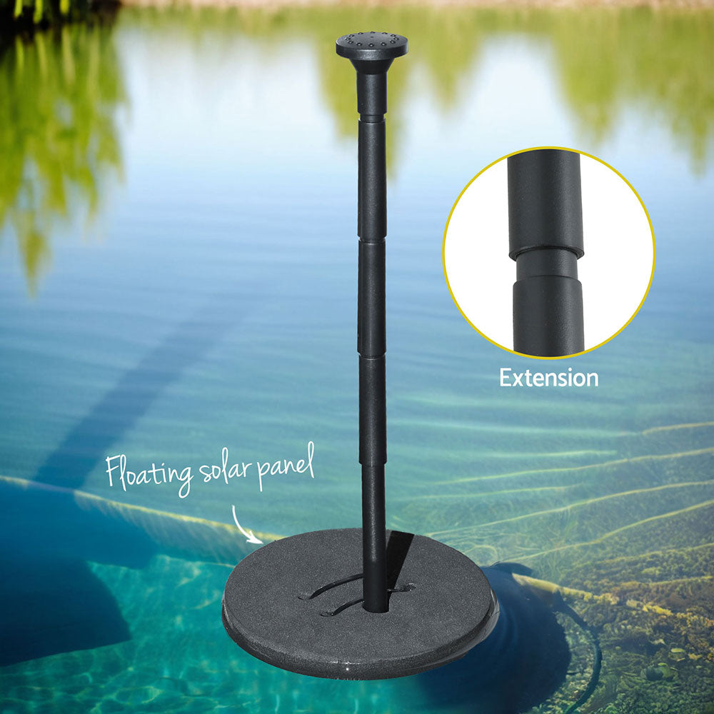 Gardeon - Solar Pond Pump Water Fountain Submersible Floating Bird Bath 190L/H