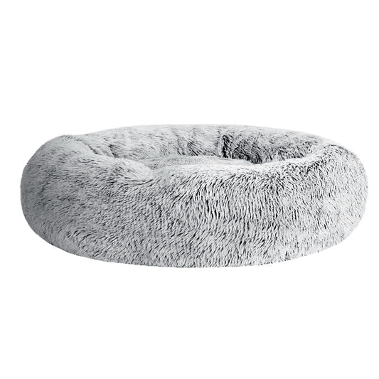 i.Pet - Large Calming Pet Bed for Dogs & Cats, 90cm - Light Charcoal