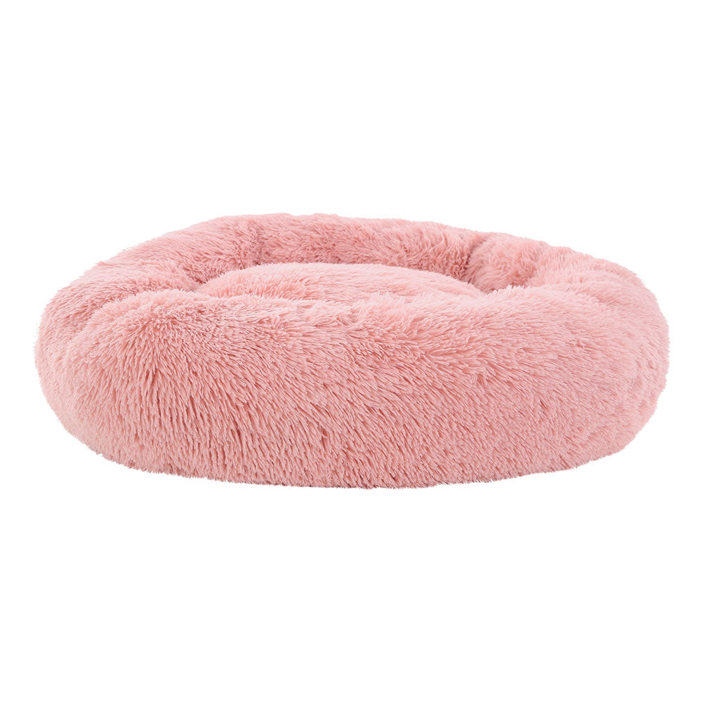 i.Pet - Large Calming Pet Bed for Dogs & Cats, 90cm - Pink