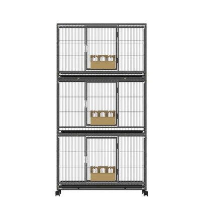 i.Pet - Large Bird Cage Aviary with Stand and Wheels