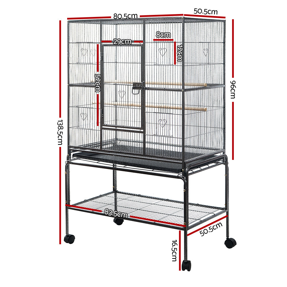 i.Pet - Large 138cm Bird Cage Aviary