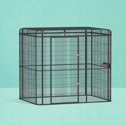 i.Pet - Large Walk-in Bird Aviary 203cm for Budgies, Parrots, and Pets