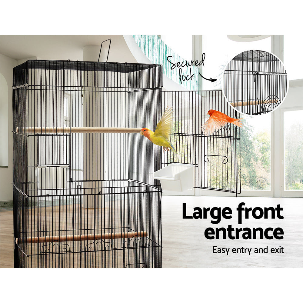 i.Pet - 88cm Large Bird Cage Aviary