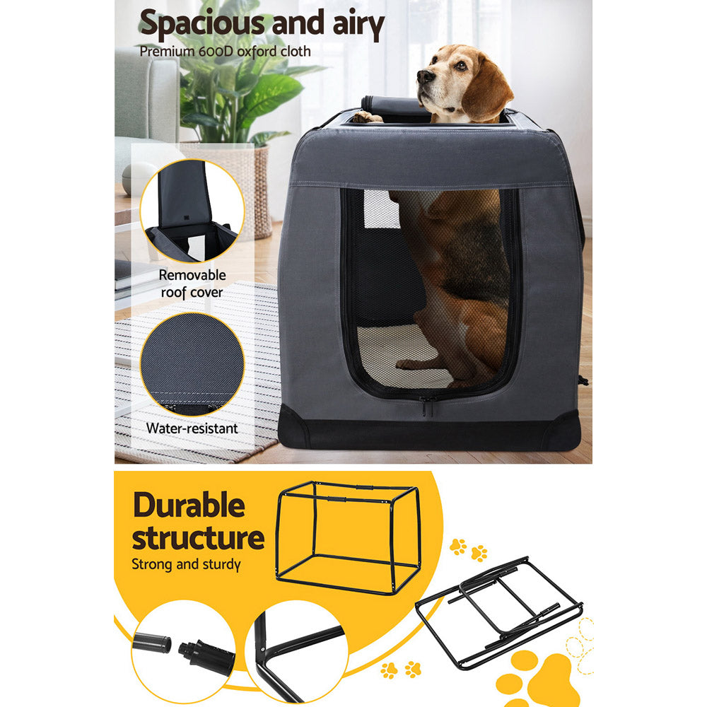 i.Pet - 4XL Soft Pet Carrier for Dogs & Cats, Portable & Foldable