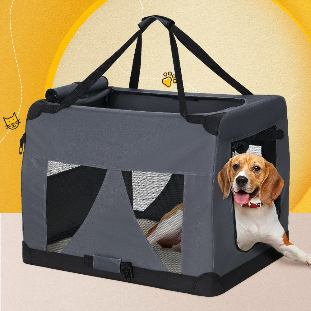 i.Pet - 4XL Soft Pet Carrier for Dogs & Cats, Portable & Foldable