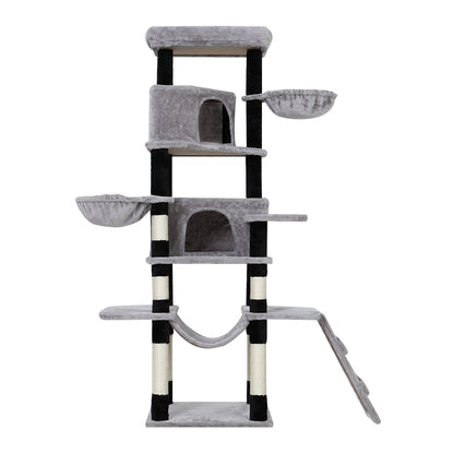 i.Pet - 161cm Cat Tree with Scratching Post, Condo, and Play Bed