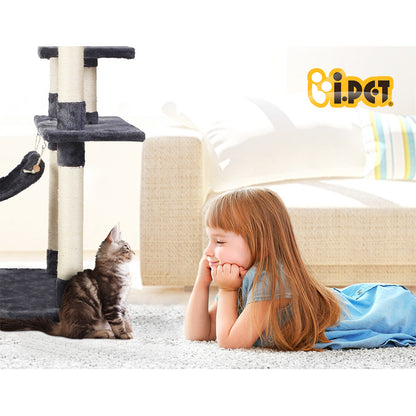 i.Pet - 184cm Cat Tree Tower Scratching Post Condo with Bed and House