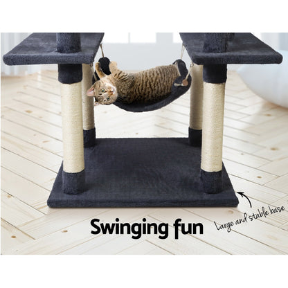 i.Pet - 184cm Cat Tree Tower Scratching Post Condo with Bed and House