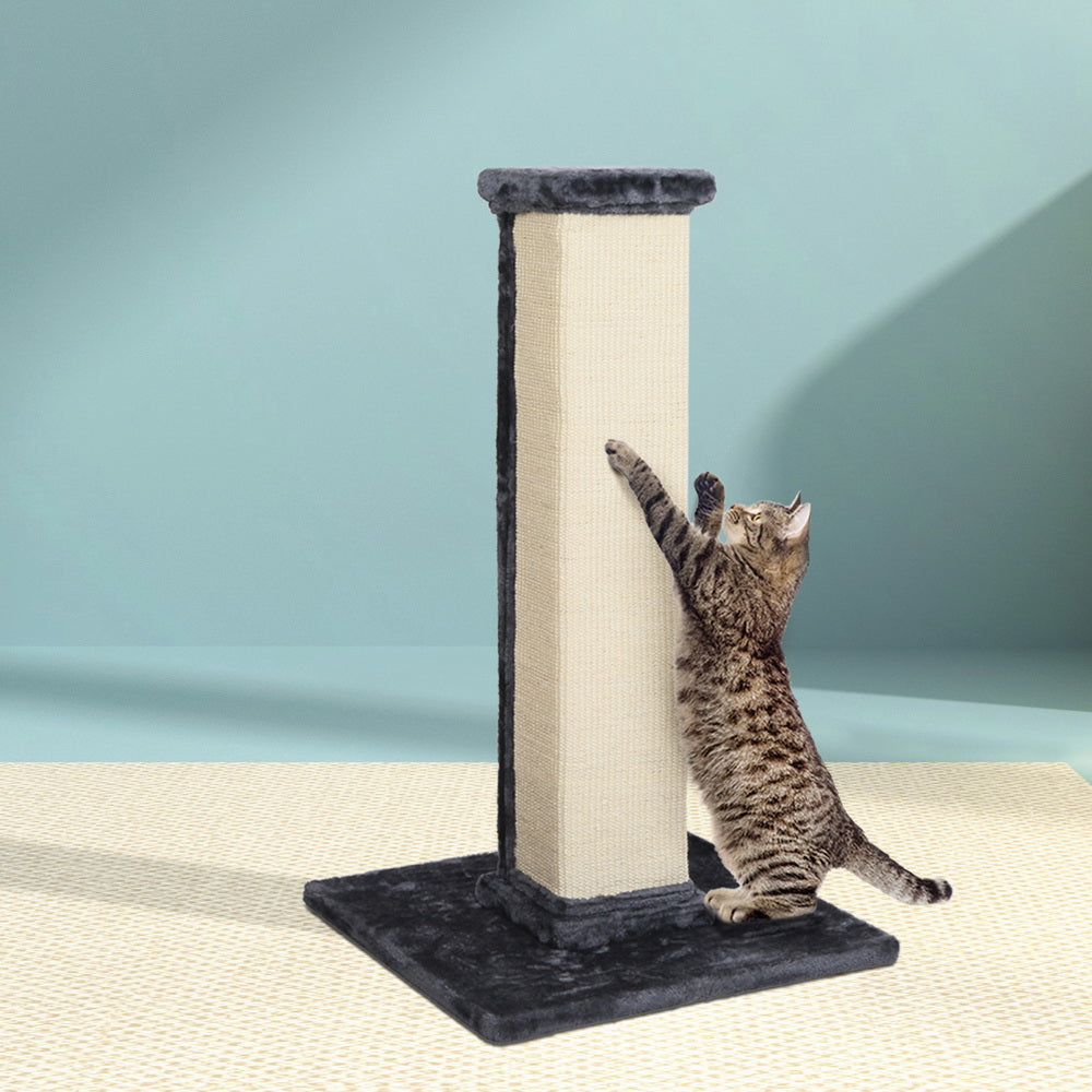 i.Pet - 92cm Cat Tree Scratching Post Tower with Condo and Bed - Grey