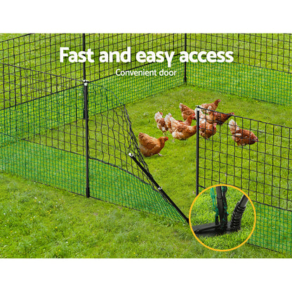 i.Pet - Electric Chicken Fence Poultry Netting 25m x 125cm