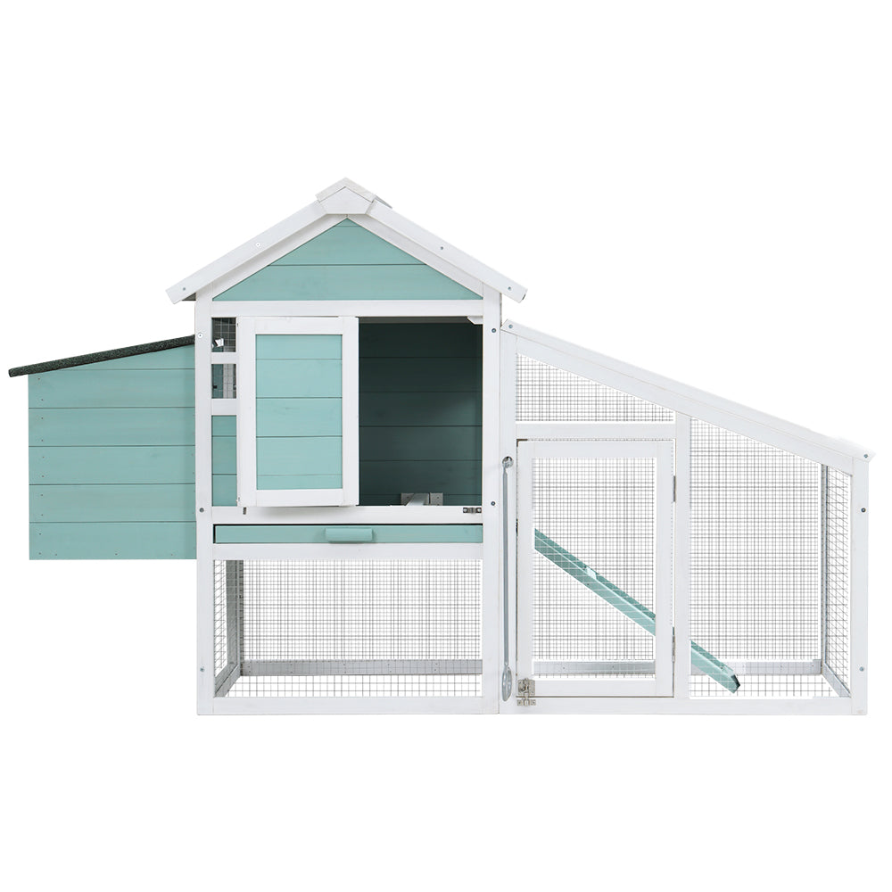 i.Pet - Wooden Outdoor Pet Hutch 150x60x93cm