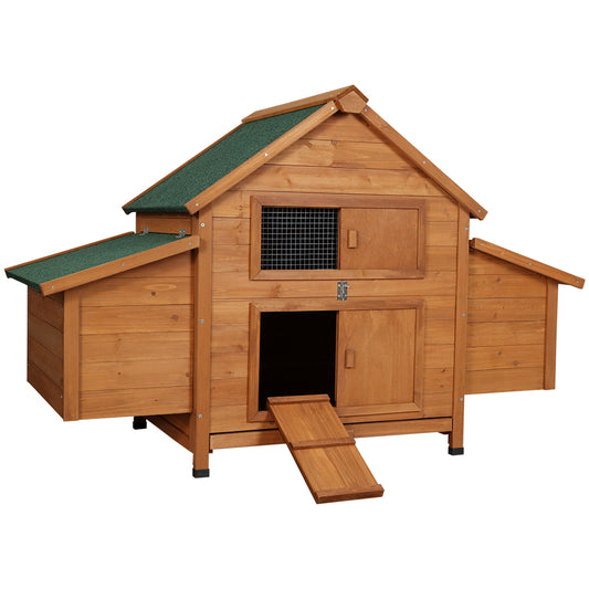 i.Pet - Outdoor Wooden Pet Hutch 150x68x96cm