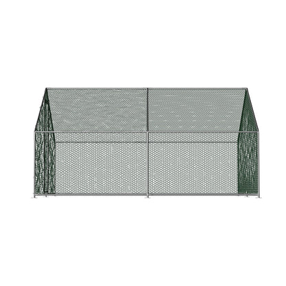 i.Pet - Chicken Coop Cage 3x4x2m Galvanised Steel