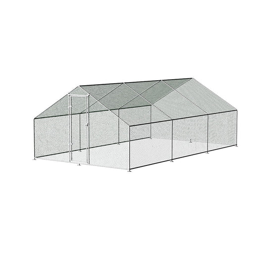 i.Pet - Chicken Coop Cage 3x6x2m Galvanised Steel