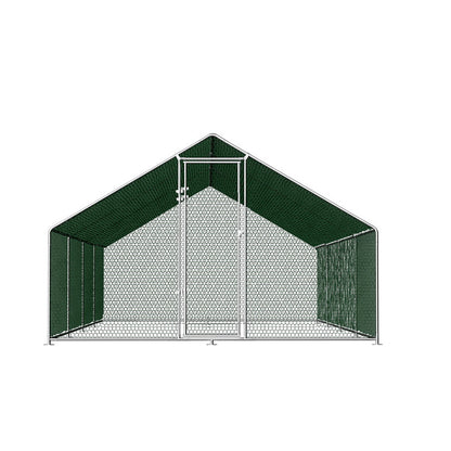 i.Pet - Chicken Coop Cage 3x8x2m Galvanised Steel