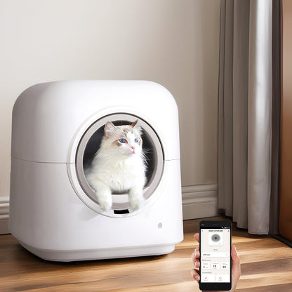 i.Pet - Automatic Self-Cleaning Smart Cat Litter Box with App Control