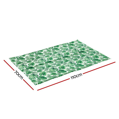 i.Pet - Pet Cooling Mat Gel Dog Cat Self-Cooling Pad for Summer - Green