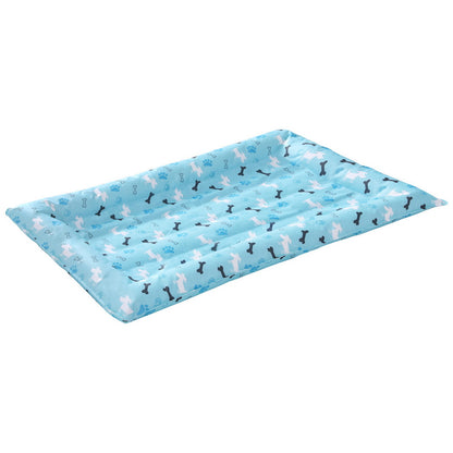 i.Pet - Pet Cooling Mat Large Gel-Powered Self-Cooling Pad for Dogs & Cats - Blue