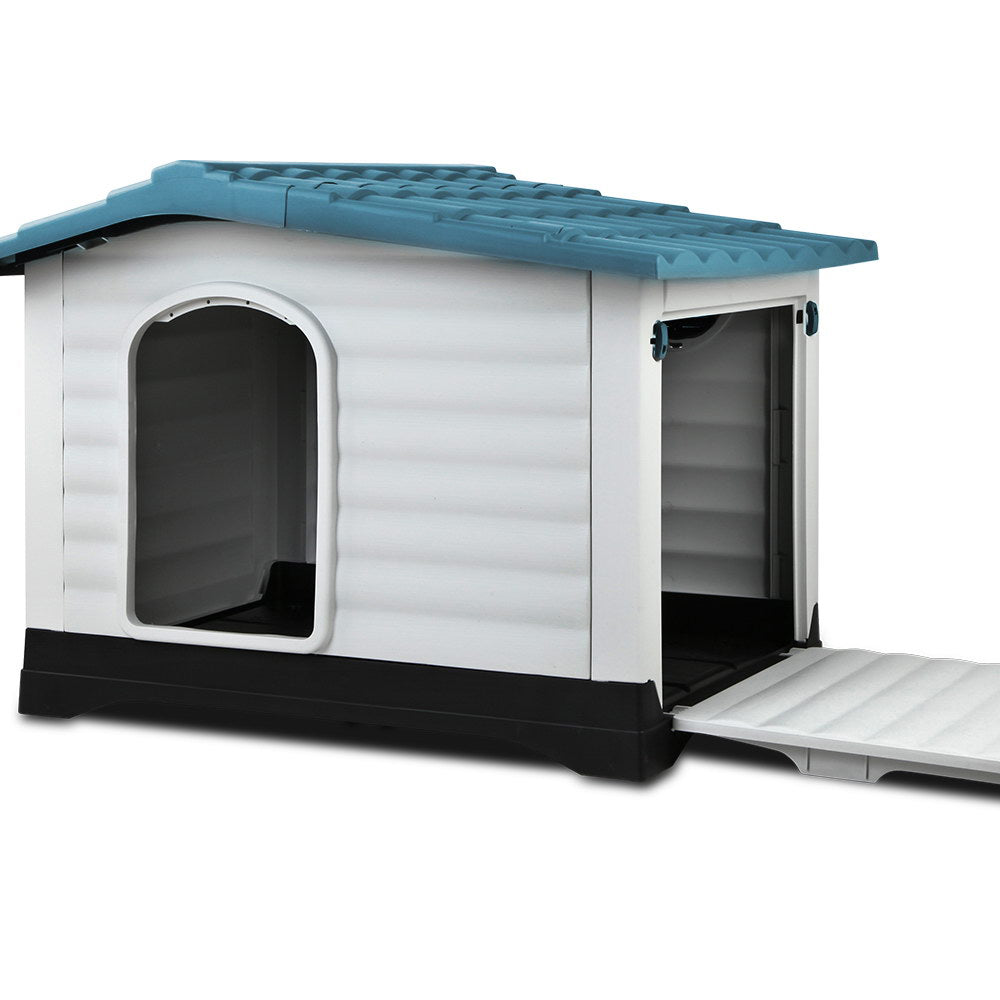 i.Pet - Extra Large Outdoor Plastic Dog Kennel House