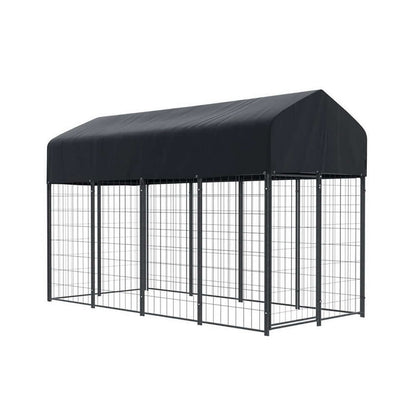 i.Pet - Extra Large Outdoor Metal Dog Kennel Playpen