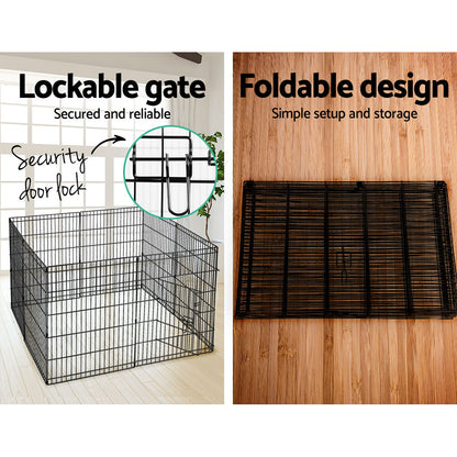 i.Pet - 30" 8-Panel Dog Playpen Fence