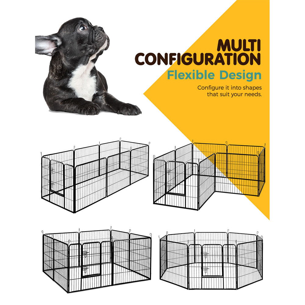 i.Pet - 32" 8-Panel Dog Playpen Fence