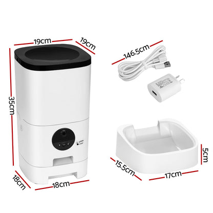 i.Pet - 6L WiFi Smart Pet Feeder with Camera and Timer