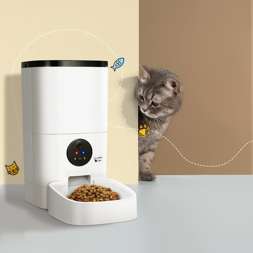 i.Pet - 6L WiFi Smart Pet Feeder with Camera and Timer