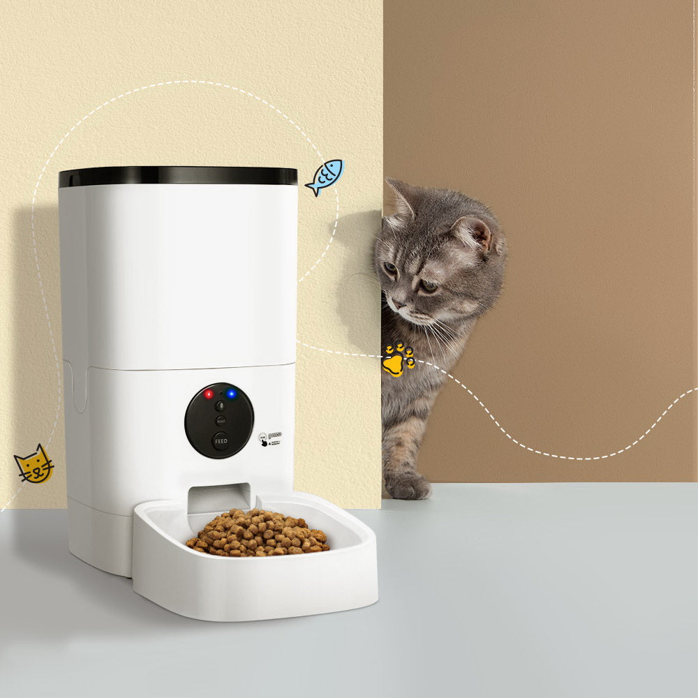 i.Pet - 6L Smart Automatic Pet Feeder with WiFi Control 6L