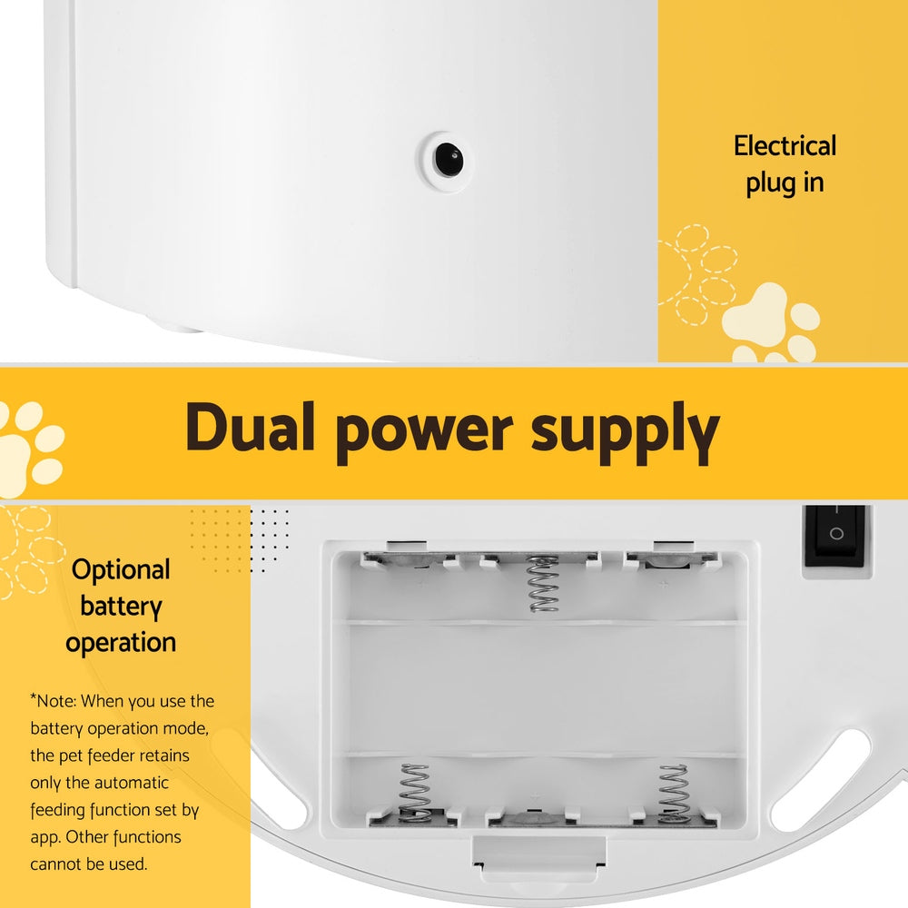 i.Pet - 7L Smart Pet Feeder with WiFi Control and Timer