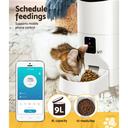 i.Pet - 9L WiFi Smart Pet Feeder with Auto Timer