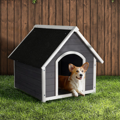 i.Pet - Large Wooden Dog Kennel Outdoor/Indoor Pet Cabin