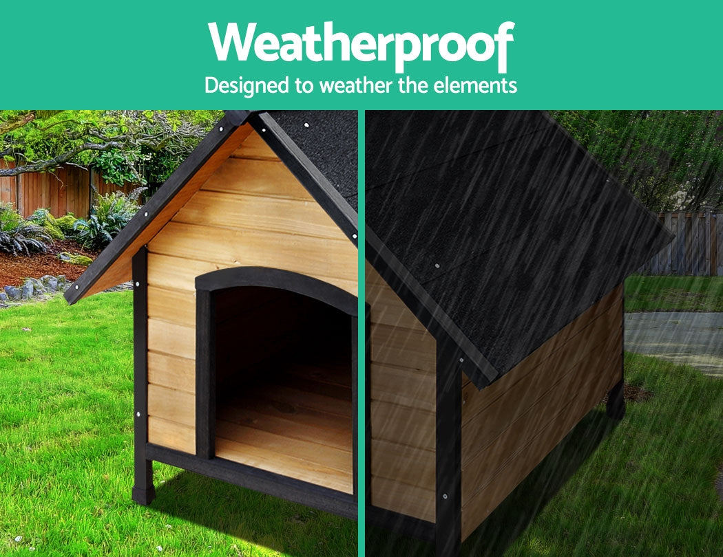 i.Pet - Extra Large Wooden Outdoor Dog House with Waterproof Roof