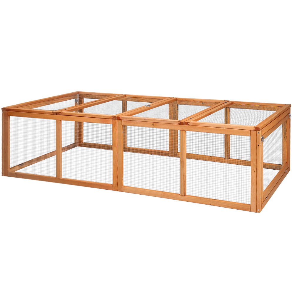 i.Pet - Extra Large Wooden Chicken Coop Hutch 180cm