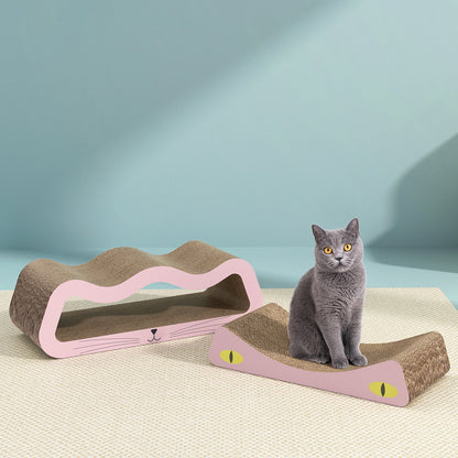 i.Pet - Cat Scratching Board with Climbing Pad & Catnip