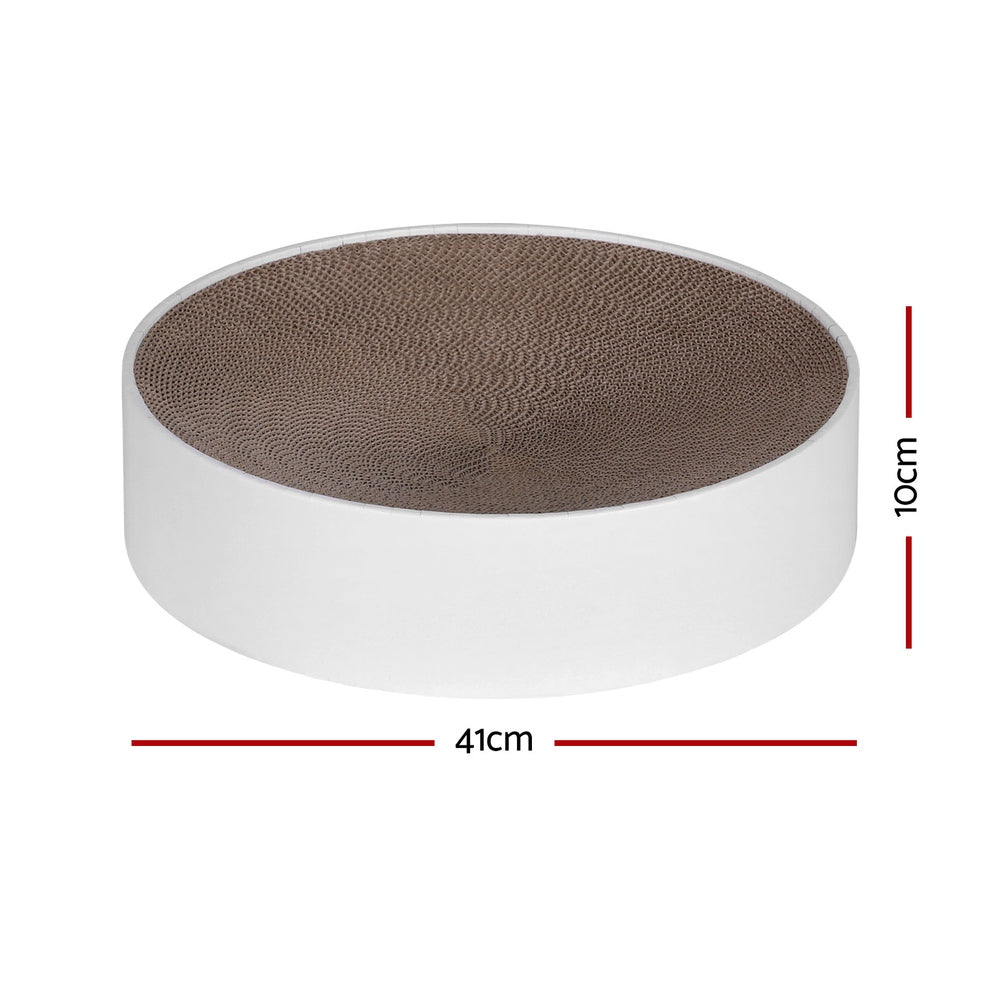 i.Pet - Round Cat Scratching Board with Catnip