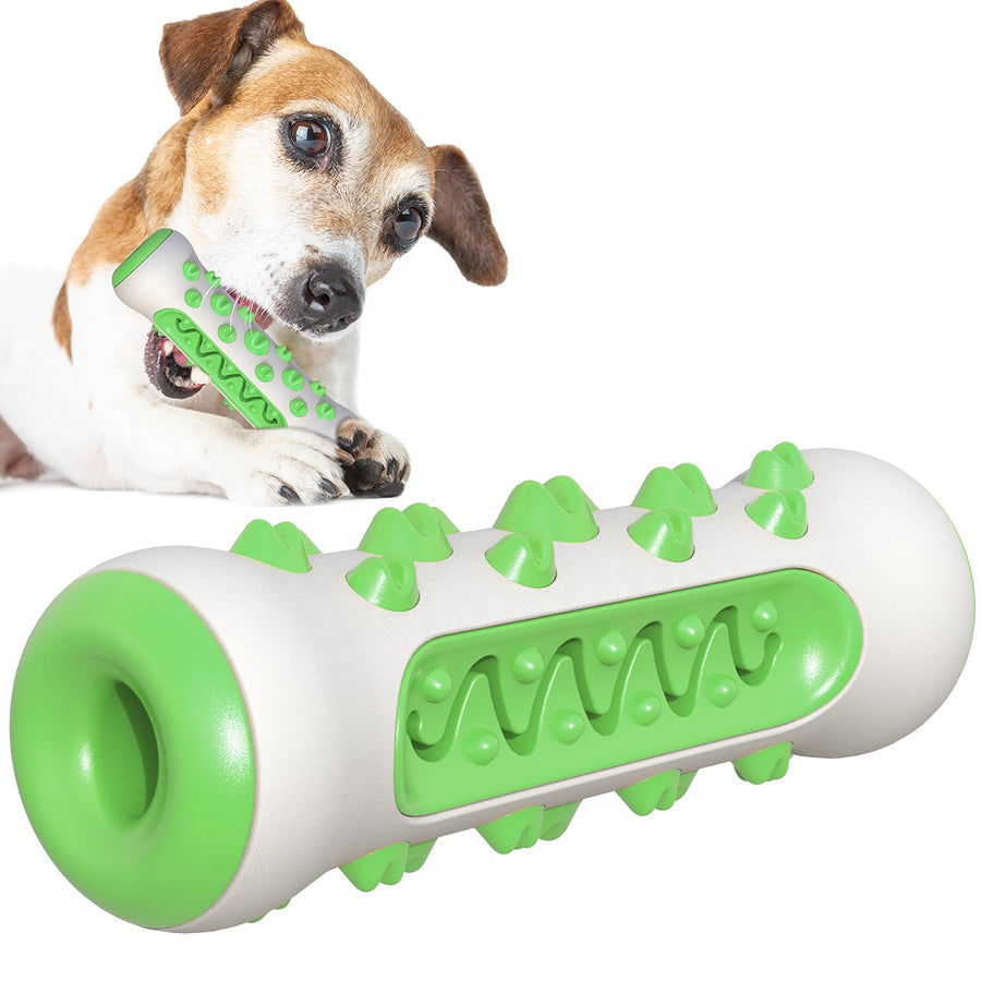 Green Dog Toothbrush Bone Toy-1826052106684076032