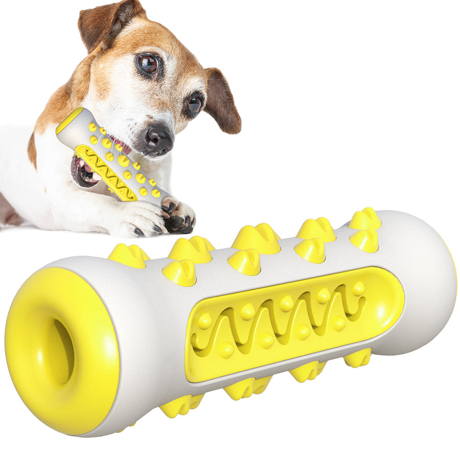 Yellow Dog Toothbrush Toy-1826049089368887296