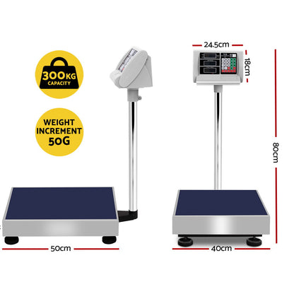 Emajin - Platform Scales Digital 300KG Electronic Scale Counting LCD