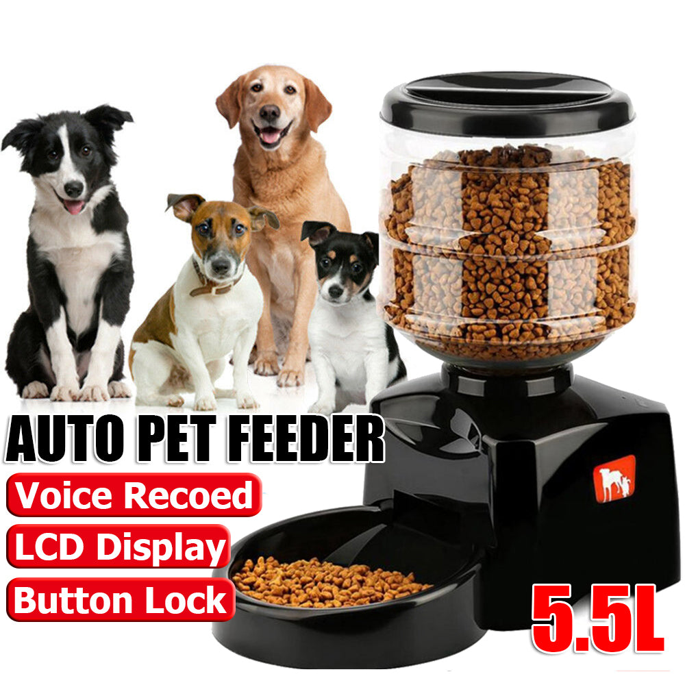 Automatic Smart Pet Feeder for Cats and Dogs Food Dispenser