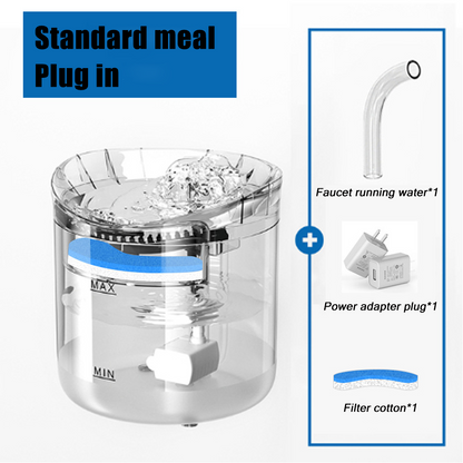 Electric Pet Water Fountain with Automatic Sensor