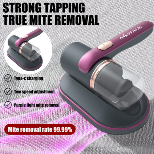 10000pa Handheld Mite Remover Home Bed Mattress Vacuum Sofa Cleaner USB UV-C AU