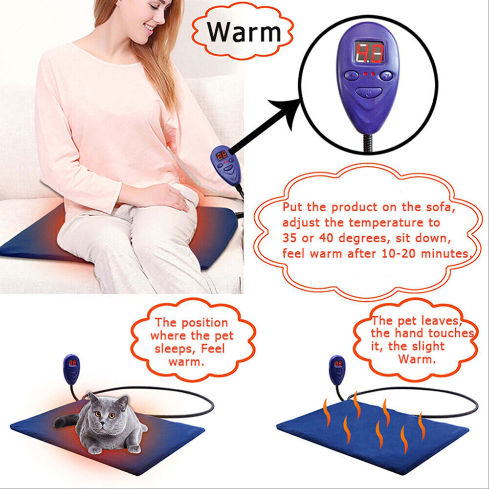 Electric Pet Heating Pad - Chew Resistant M